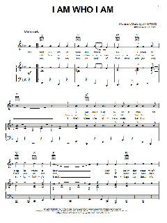 I Am Who I Am von Jim Croce (Download) 
