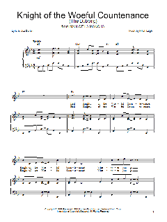 Knight Of The Woeful Countenance von Joe Darion (Download) 