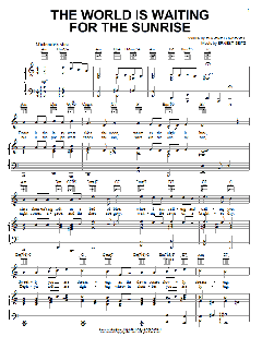 The World Is Waiting For The Sunrise von Eugene Lockhart (Download) 