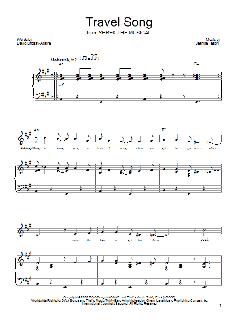 Travel Song von Jeanine Tesori (Download) 