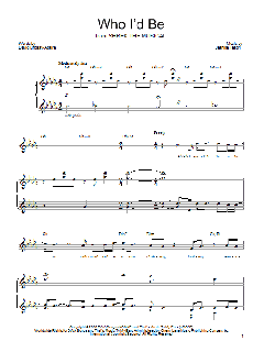 Who I'd Be von Jeanine Tesori (Download) 