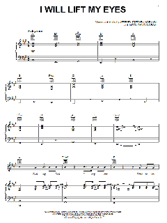 I Will Lift My Eyes von Bebo Norman (Download) 