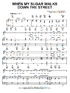 When My Sugar Walks Down The Street von Jimmy McHugh (Download) 