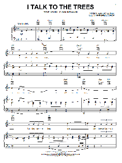 I Talk To The Trees von Alan Jay Lerner (Download) 