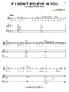 If I Didn't Believe In You von Jason Robert Brown (Download) 