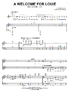 A Welcome For Louie von Stephen Schwartz (Download) 