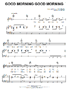 Good Morning Good Morning von The Beatles (Download) 