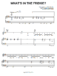 What's In The Fridge? von Imagination Movers (Download) 