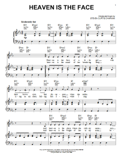 Heaven Is The Face von Steven Curtis Chapman (Download) 