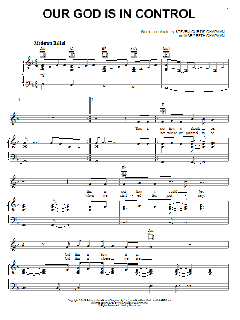 Our God Is In Control von Steven Curtis Chapman (Download) 