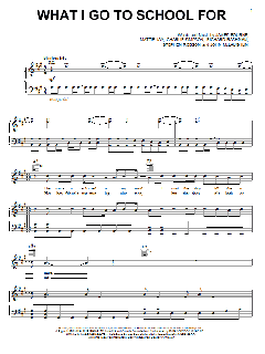 What I Go To School For von Busted (Download) 