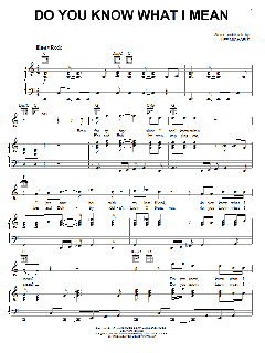 Do You Know What I Mean von Lee Michaels (Download) 