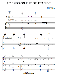 Friends On The Other Side von Randy Newman (Download) 