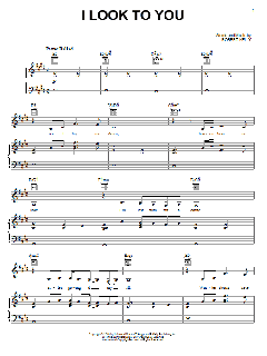 I Look To You von Whitney Houston (Download) 