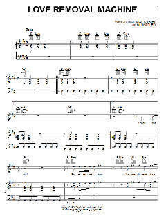 Love Removal Machine von The Cult (Download) 