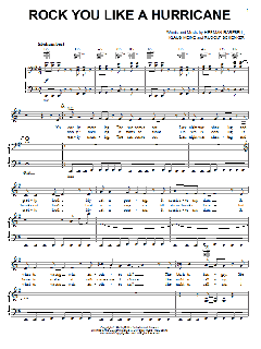 Rock You Like A Hurricane von Scorpions (Download) 