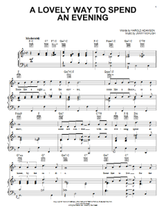 A Lovely Way To Spend An Evening von Frank Sinatra (Download) 