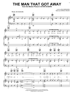 The Man That Got Away von Judy Garland (Download) 