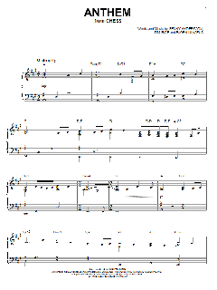 Anthem von Tim Rice (Download) 