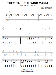 They Call The Wind Maria von Alan Jay Lerner (Download) 