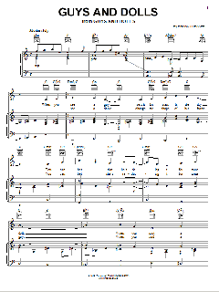 Guys And Dolls von Frank Loesser (Download) 