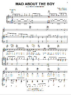 Mad About The Boy von Noel Coward (Download) 