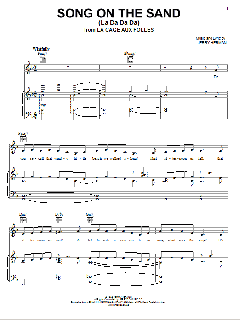 Song On The Sand (La Da Da Da) von Jerry Herman (Download) 