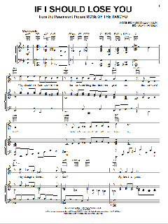 If I Should Lose You von Ralph Rainger (Download) 