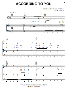 According To You von Andrew Frampton (Download) 