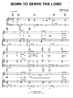 Born To Serve The Lord von Bud Chambers (Download) 