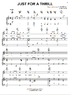 Just For A Thrill von Don Raye (Download) 