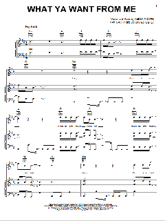 What Ya Want From Me von Adam Lambert (Download) 