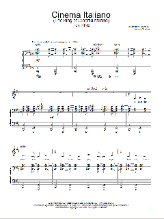 Cinema Italiano von Maury Yeston (Download) 