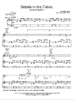 Details In The Fabric (Sewing Machine) von Jason Mraz (Download) 