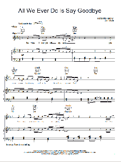 All We Ever Do Is Say Goodbye von John Mayer (Download) 