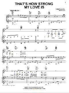 That's How Strong My Love Is von Alicia Keys (Download) 