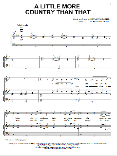 A Little More Country Than That von Easton Corbin (Download) 