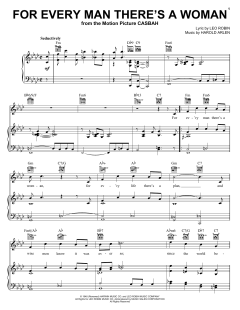 For Every Man There's A Woman von Harold Arlen (Download) 