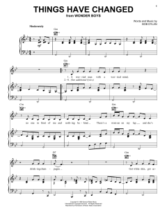 Things Have Changed von Bob Dylan (Download) 