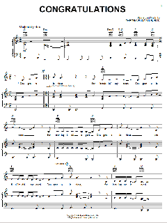 Congratulations von Bob Dylan (Download) 