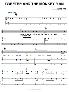 Tweeter And The Monkey Man von Bob Dylan (Download) 