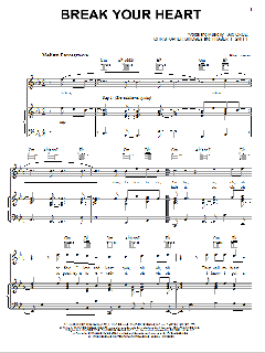 Break Your Heart von Taio Cruz (Download) 