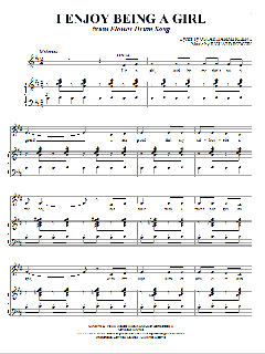 I Enjoy Being A Girl von Rodgers & Hammerstein (Download) 