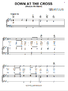 Down At The Cross (Glory To His Name) von Elisha A. Hoffman (Download) 