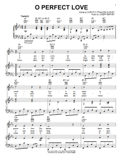 O Perfect Love von Joseph Barnby (Download) 