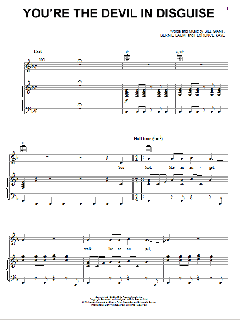 You're The Devil In Disguise von Elvis Presley (Download) 