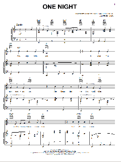 One Night von Elvis Presley (Download) 