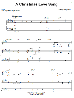 A Christmas Love Song von Barbra Streisand (Download) 