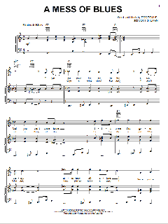 A Mess Of Blues von Doc Pomus (Download) 