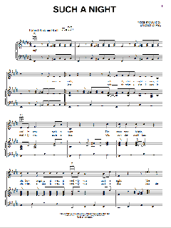 Such A Night von Elvis Presley (Download) 